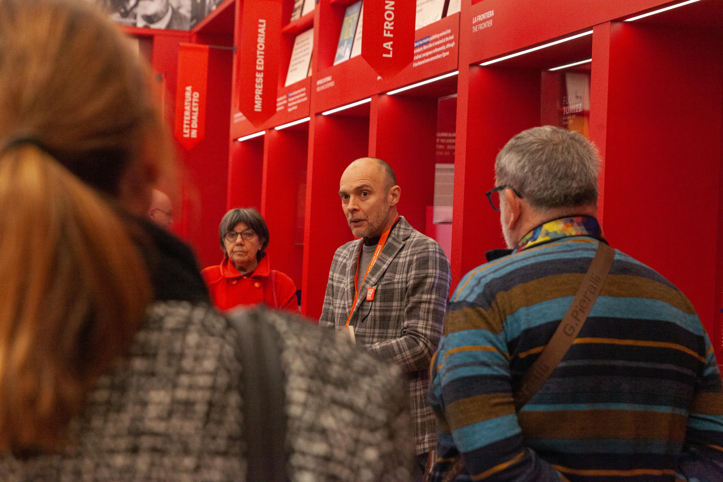 Tracce Di Parole Exhibit Around 50